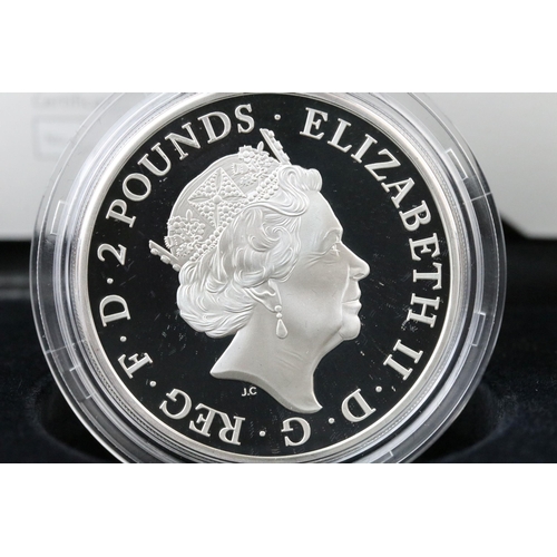 42 - A Royal Mint 2019 Britiannia United Kingdom six coin silver proof set, encapsulated within fitted di... 