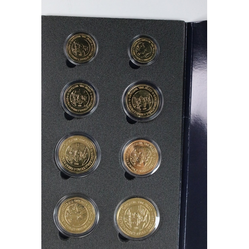 71 - Two coin collectors sets to include 'The House of Tudor' and the 2 Euro commemorative coin set, both... 