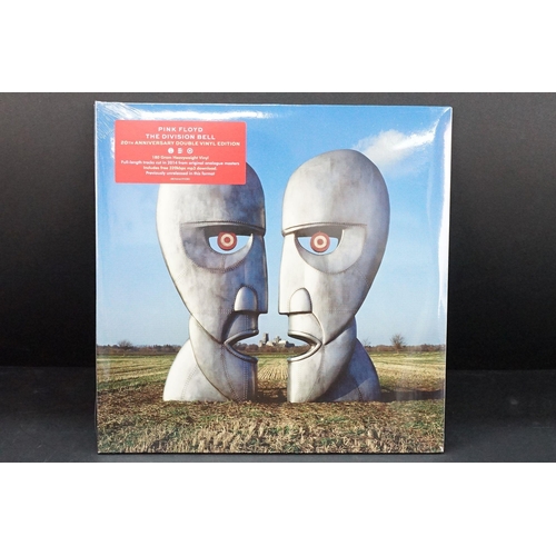 101 - Vinyl - 8 Pink Floyd sealed reissue LPs to include Meddle, A Momentary Lapse Of Reason, Wish You Wer... 