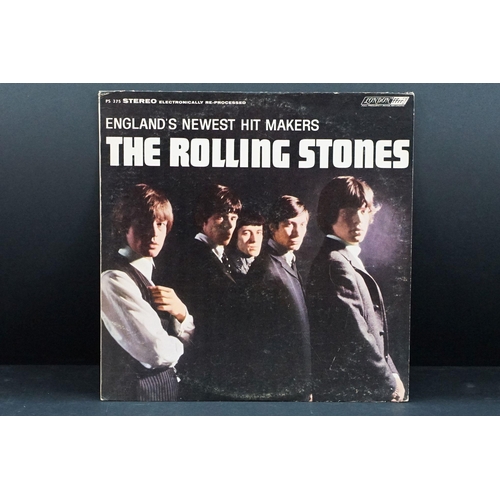 104 - Vinyl - 9 original US pressing Rolling Stones / Mick Jagger LPs to include Satanic Majesties Request... 