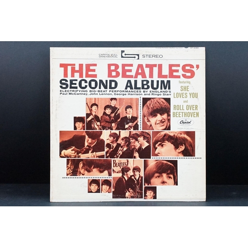 105 - Vinyl - 8 original US pressing The Beatles LPs to include The White Album (No. A0339739 with poster,... 