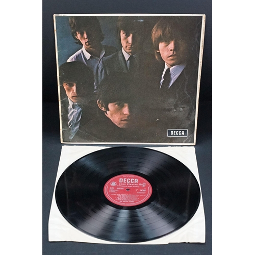 109 - Vinyl - 5 1960s original pressing LPs to include Rolling Stones x 4 (self titled, No. 2, Aftermath, ... 