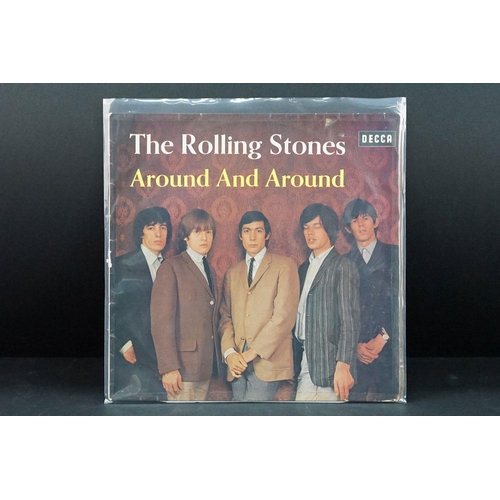 109 - Vinyl - 5 1960s original pressing LPs to include Rolling Stones x 4 (self titled, No. 2, Aftermath, ... 