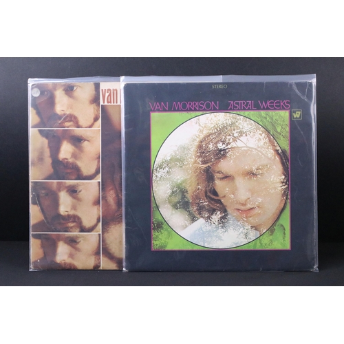 112 - Vinyl - 2 original UK 1st pressing Van Morrison LPs to include Astral Weeks (orange Warner Bros labe... 