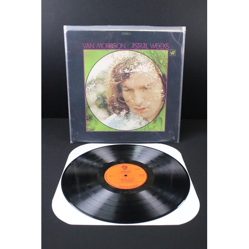 112 - Vinyl - 2 original UK 1st pressing Van Morrison LPs to include Astral Weeks (orange Warner Bros labe... 