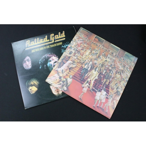 125 - Vinyl - 8 Rolling Stones LPs to include Let It Bleed x 2 (both with stickers, one with poster), Exil... 