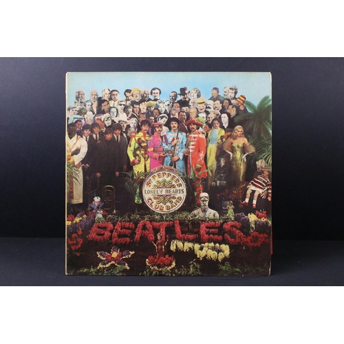 126 - Vinyl - 9 Beatles & Related LPs and 1 EP to include With The Beatles (original UK pressing) Ex-, Sgt... 