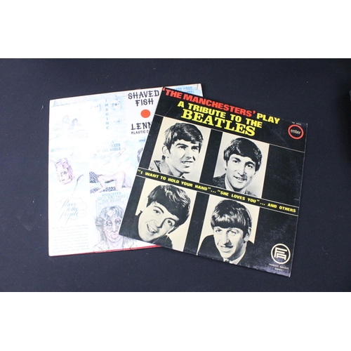 126 - Vinyl - 9 Beatles & Related LPs and 1 EP to include With The Beatles (original UK pressing) Ex-, Sgt... 