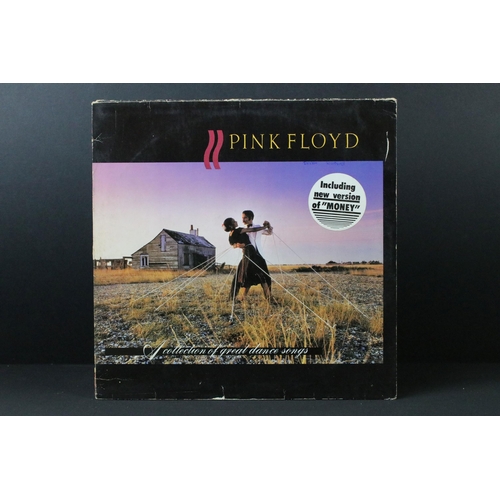 130 - Vinyl - 6 Pink Floyd LPs to include Dark Side Of The Moon, The Wall (with stickered sleeve), Wish Yo... 