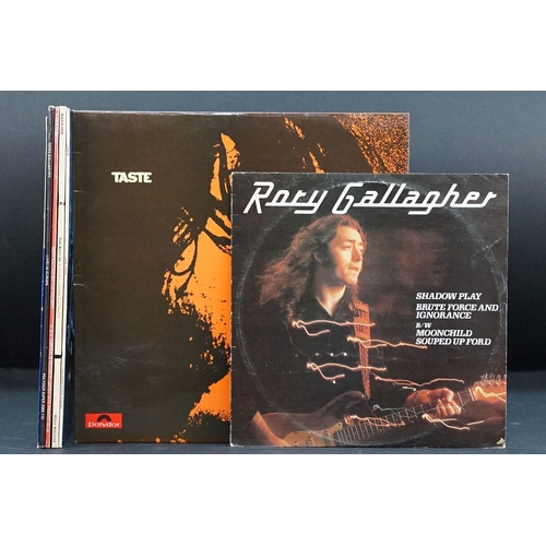 143 - Vinyl - 5 Rory Gallagher / Taste LPs, 1 12