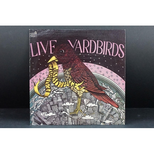 144 - Vinyl - 5 Yardbirds LPs to include Roger The Engineer, Five Live Yardbirds, Yardbirds On Air, Live Y... 