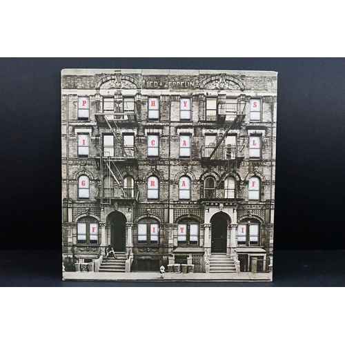 147 - Vinyl - 9 Led Zeppelin LPs to include II (plum Atlantic, Killing Floor credit, A5/B4), III (plum Atl... 