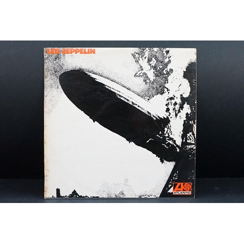 147 - Vinyl - 9 Led Zeppelin LPs to include II (plum Atlantic, Killing Floor credit, A5/B4), III (plum Atl... 