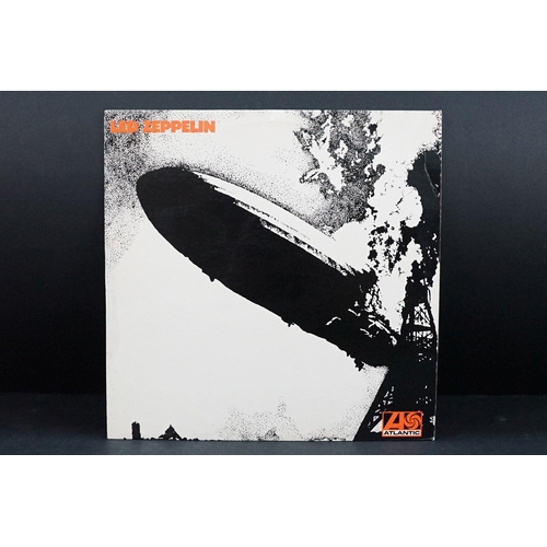 147 - Vinyl - 9 Led Zeppelin LPs to include II (plum Atlantic, Killing Floor credit, A5/B4), III (plum Atl... 