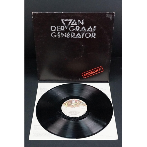 148 - Vinyl - 5 Van Der Graaf Generator LPs to include Pawn Hearts (pink Charisma, with insert), Godbluff,... 