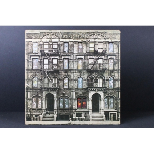 150 - Vinyl - 6 Led Zeppelin & members LPs to include IV (plum Atlantic labels, Misty Mountain Hop), III (... 