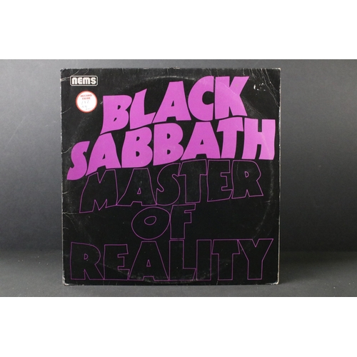 151 - Vinyl - 9 Black Sabbath / Ozzy LPs spanning their career. Sleeves at least Vg overall, vinyl at leas... 