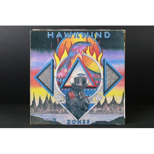 152 - Vinyl - 15 Hawkwind & members LPs spanning their career. Sleeves at least Vg overall, vinyl at least... 