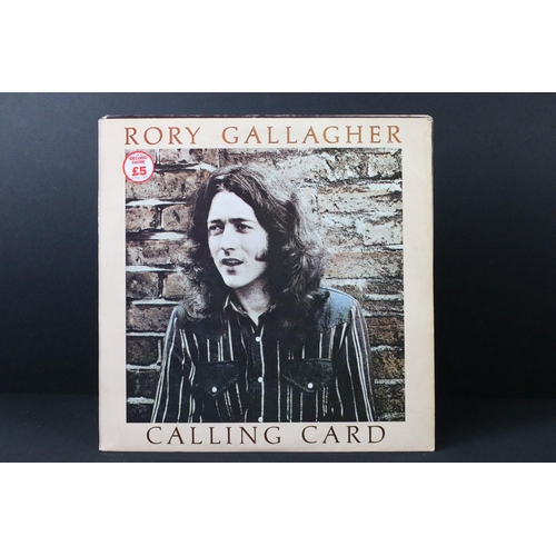 159 - Vinyl - 12 Rory Gallagher LPs, 1 12