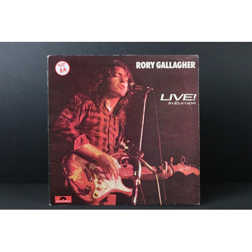 159 - Vinyl - 12 Rory Gallagher LPs, 1 12