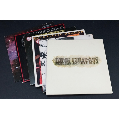 273 - Vinyl - Over 80 Rock & Pop LPs and 1 box set to include King Crimson x 4, Marc Bolan / T-Rex x 7, Le... 