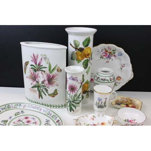 102 - Selection of Portmeirion to include Susan Williams Ellis 'Variations' serving plate, vase, 'Pomona' ... 