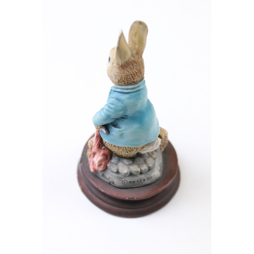 30 - Collection of Border Fine Arts Peter Rabbit figurines to include Peter Rabbit in Wheelbarrow, Peter ... 