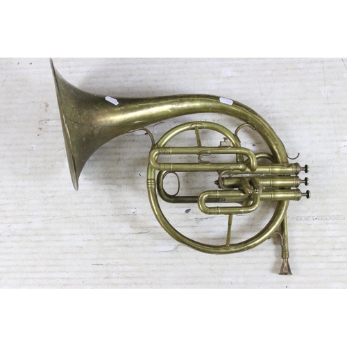 382 - Vintage brass 'Solbron' Class A French horn by Boosey & Co Ltd. London, 122755