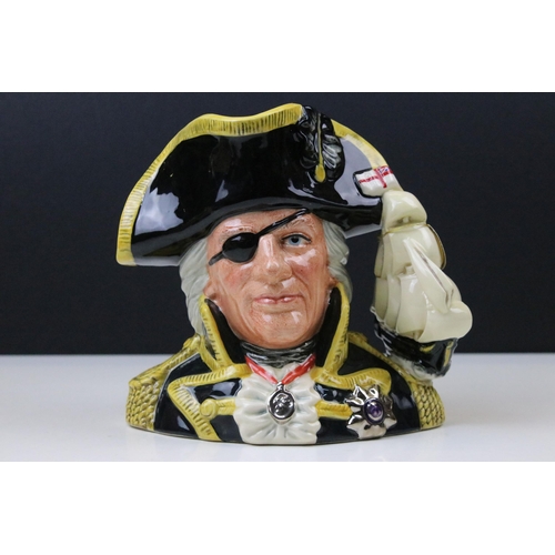 55 - Trio of Toby character jugs to include Royal Doulton 'The Antagonist's Collection' The Civil War No.... 