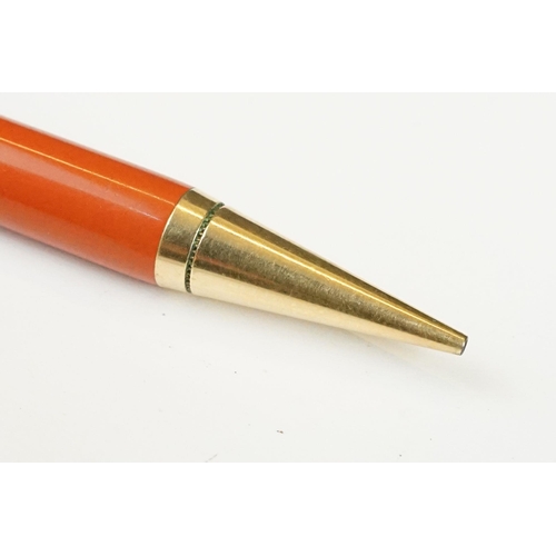 257 - An early 20th century Parker Duofold senior propelling pencil, c.1920's