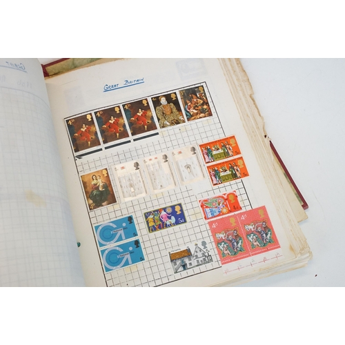 301 - A collection of British, Commonwealth and world stamps contained within a Wanderer stamp album.