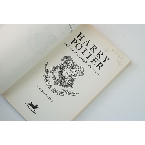 314A - Two Harry Potter books to include ' Harry Potter and the Philosophers Stone ', title page reading ' ... 