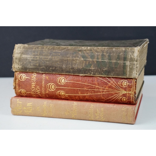 315 - A collection of three vintage books to include Peter Pan in Kensington Gardens by J.M. Barrie, Westw... 