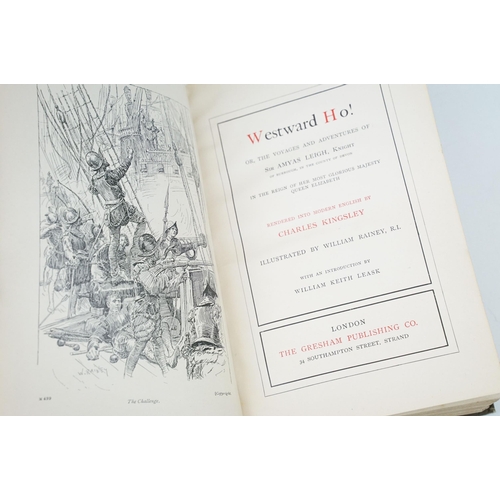 315 - A collection of three vintage books to include Peter Pan in Kensington Gardens by J.M. Barrie, Westw... 