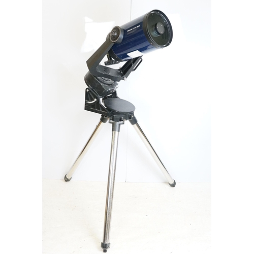 459 - Meade LX10 EMC telescope with lenses on tripod stand