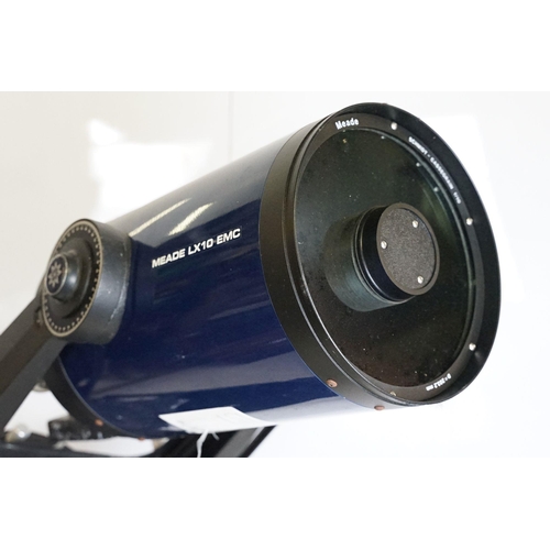 459 - Meade LX10 EMC telescope with lenses on tripod stand