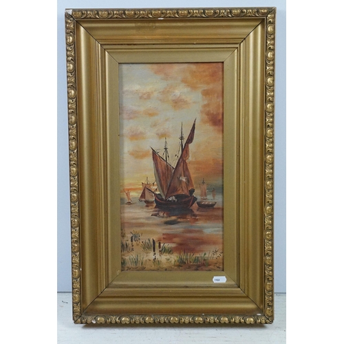 466 - Pair of early 20th Century oil on canvas landscape paintings signed illegibly to corner (Hondon?) to... 