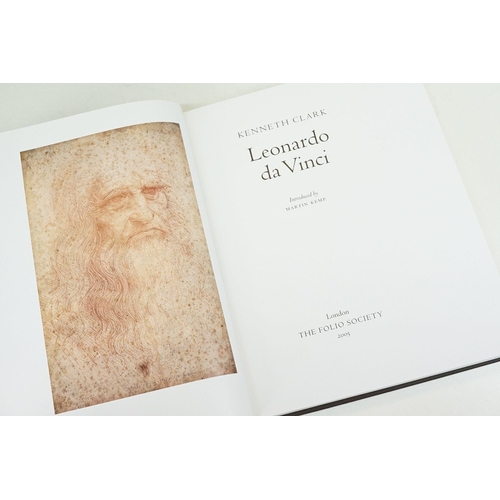 277 - Books - The Folio Society - Dante's Inferno (illustrations by William Blake) and Leonardo Da Vinci (... 