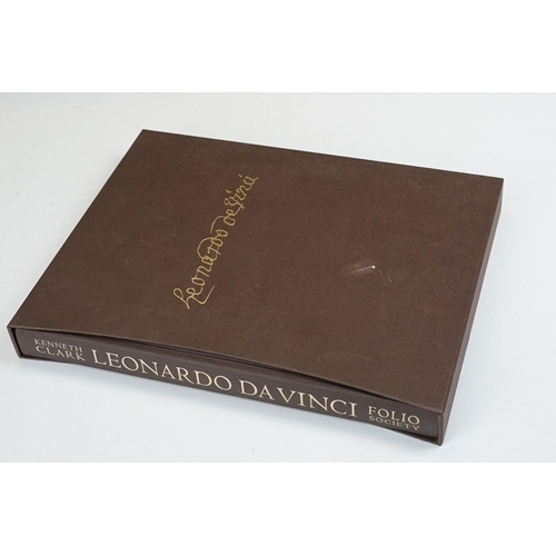 277 - Books - The Folio Society - Dante's Inferno (illustrations by William Blake) and Leonardo Da Vinci (... 