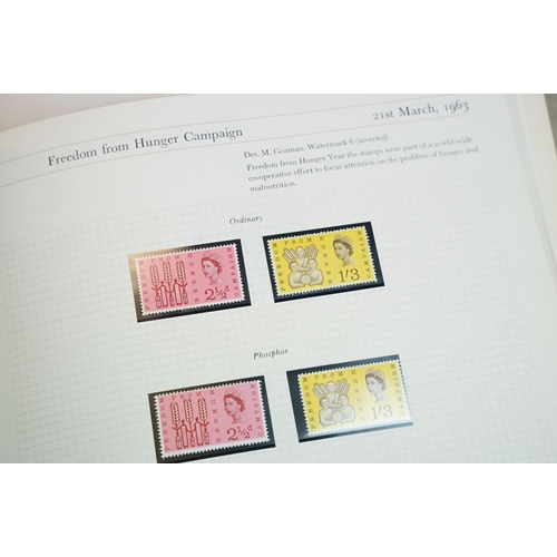 285 - The Stanley Gibbons album of Great Britain special stamps, contains mint stamps from 1924 through to... 