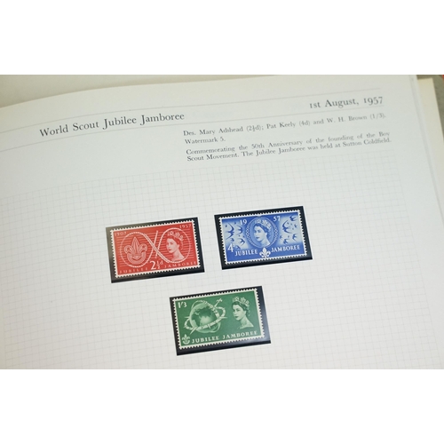 285 - The Stanley Gibbons album of Great Britain special stamps, contains mint stamps from 1924 through to... 