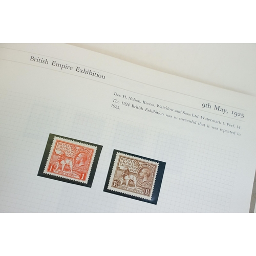 285 - The Stanley Gibbons album of Great Britain special stamps, contains mint stamps from 1924 through to... 