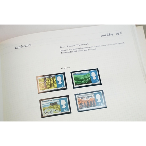 285 - The Stanley Gibbons album of Great Britain special stamps, contains mint stamps from 1924 through to... 