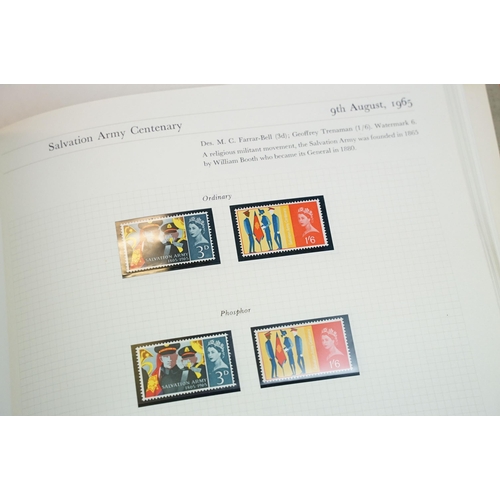 285 - The Stanley Gibbons album of Great Britain special stamps, contains mint stamps from 1924 through to... 