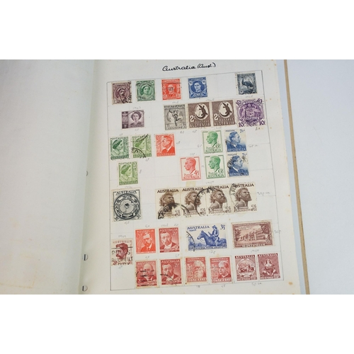 288 - A collection of Great Britain, Commonwealth and World stamps mounted within an album, collection inc... 