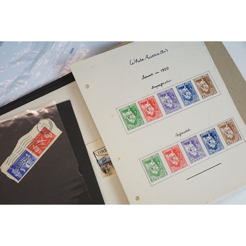 288 - A collection of Great Britain, Commonwealth and World stamps mounted within an album, collection inc... 