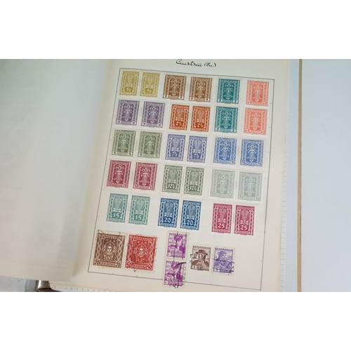 288 - A collection of Great Britain, Commonwealth and World stamps mounted within an album, collection inc... 