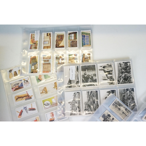 366 - Collection of cigarette cards to include full and parts sets from Wills, Carreras, Churchman and Sen... 