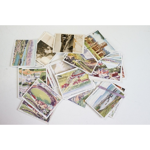 366 - Collection of cigarette cards to include full and parts sets from Wills, Carreras, Churchman and Sen... 