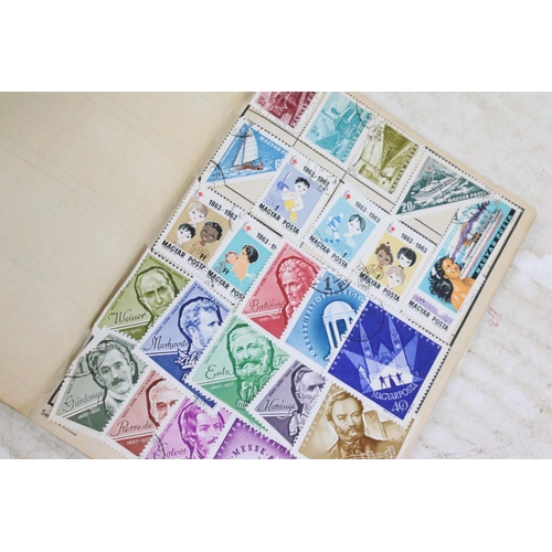 346 - A large collection of loose stamps to include British, Commonwealth and World examples to include a ... 